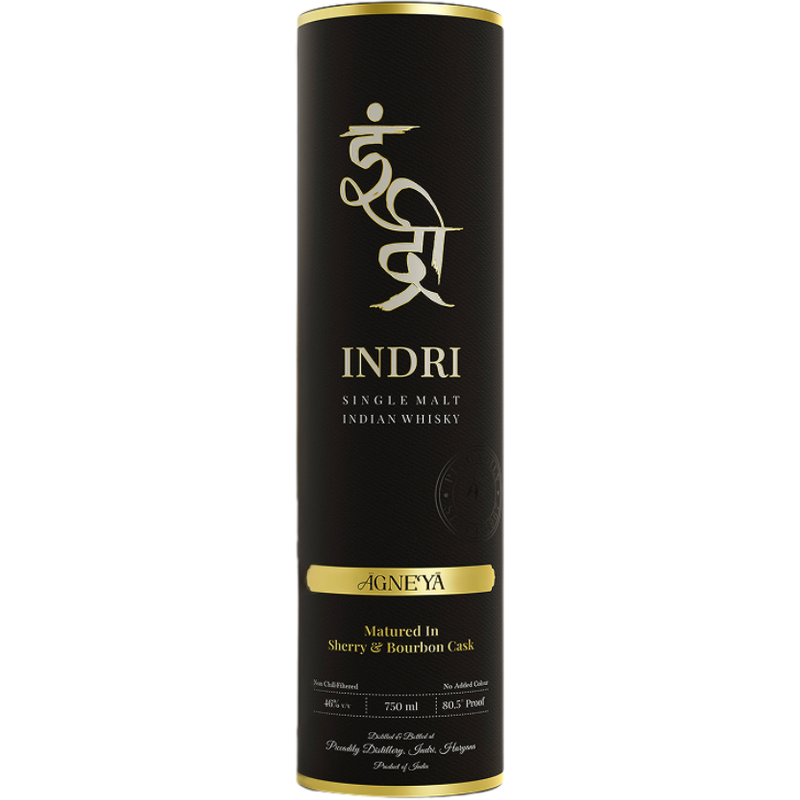 Indri Agneya Indian Single Malt Whiskey - ForWhiskeyLovers.com