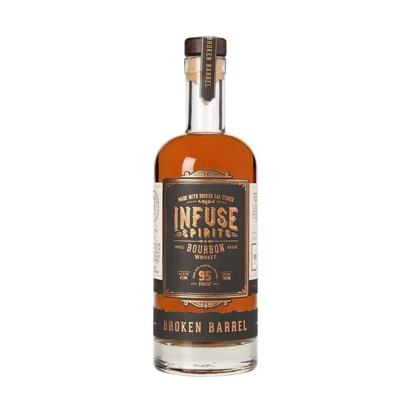 Infuse Spirits Broken Barrel Bourbon Whiskey - ForWhiskeyLovers.com
