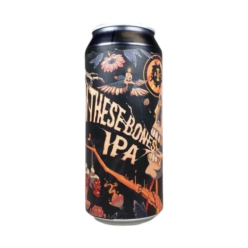 Institution Ales On These Bones IPA Single Can - ForWhiskeyLovers.com