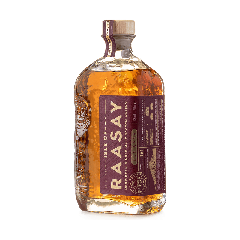 Isle of Raasay Dun Cana Sherry Quarter Cask Release Single Malt Scotch Whisky 700mL - ForWhiskeyLovers.com