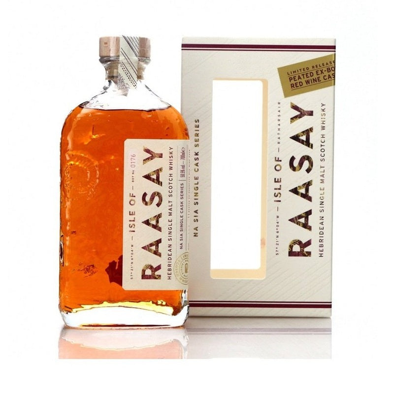 Isle of Raasay Peated Ex-Bordeaux Single Malt Scotch Whisky - ForWhiskeyLovers.com