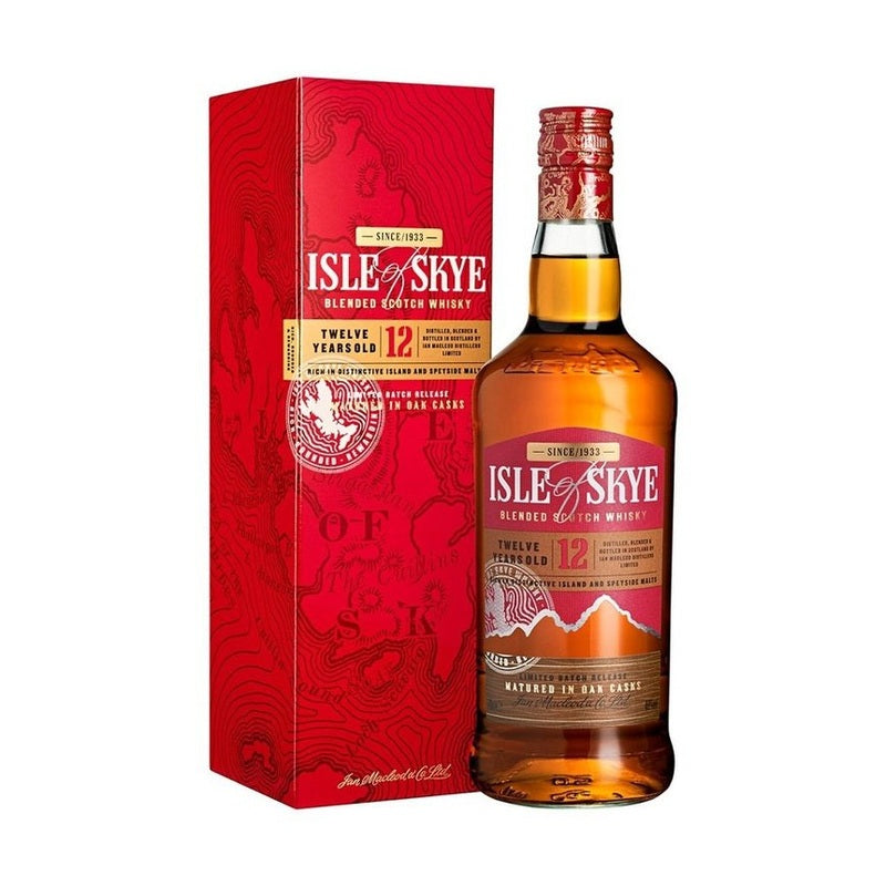 Isle of Skye 12 Year Old Blended Scotch Whisky - ForWhiskeyLovers.com