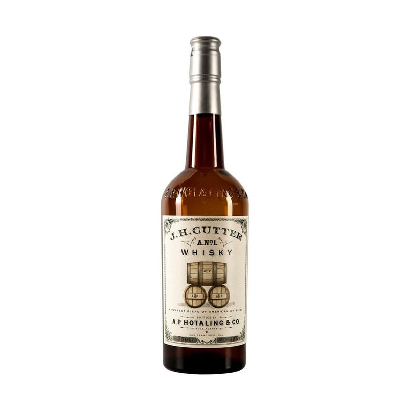 J.H. Cutter A.No. 1 American Blended Whiskey - ForWhiskeyLovers.com