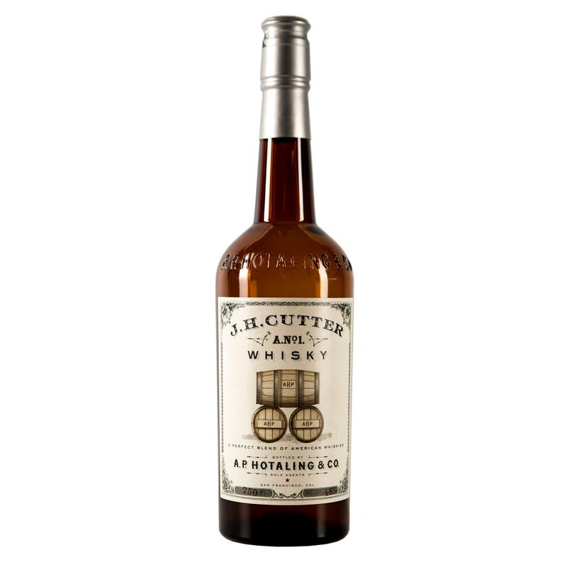 J.H. Cutter A.No. 1 American Blended Whiskey - ForWhiskeyLovers.com