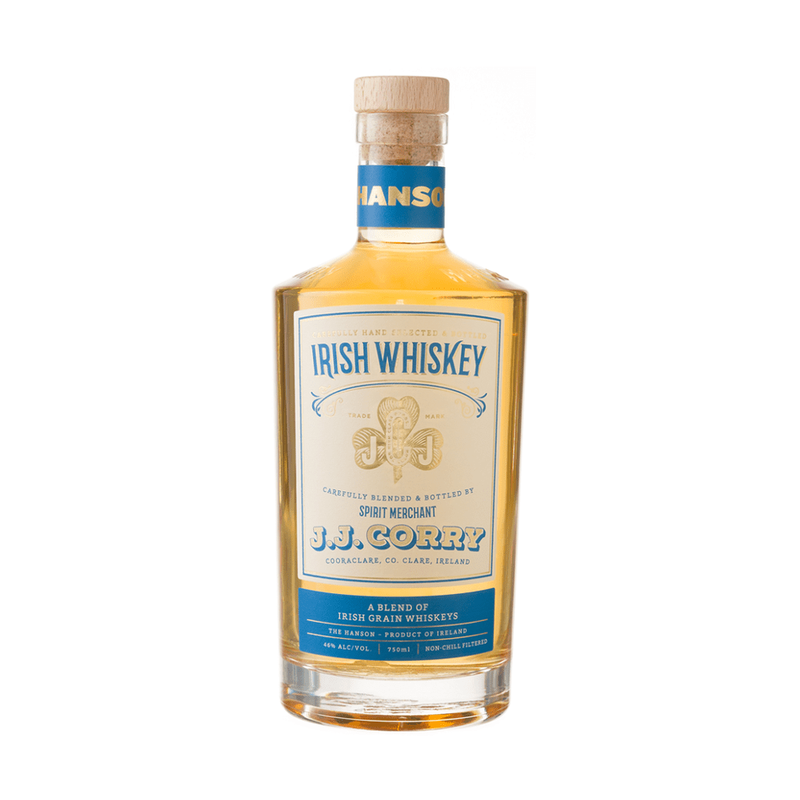 J.J. Corry 'The Hanson' Blended Grain Irish Whiskey - ForWhiskeyLovers.com