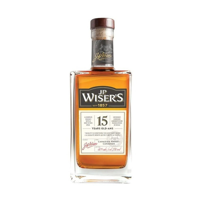 J.P. Wiser's 15 Year Old Blended Canadian Whisky - ForWhiskeyLovers.com