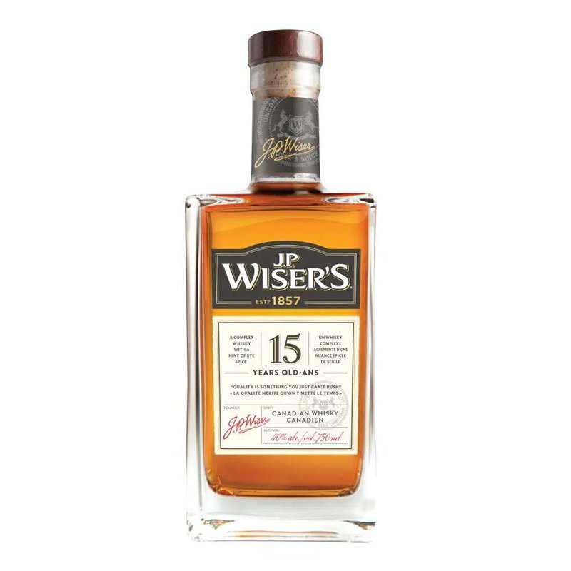 J.P. Wiser's 15 Year Old Blended Canadian Whisky - ForWhiskeyLovers.com