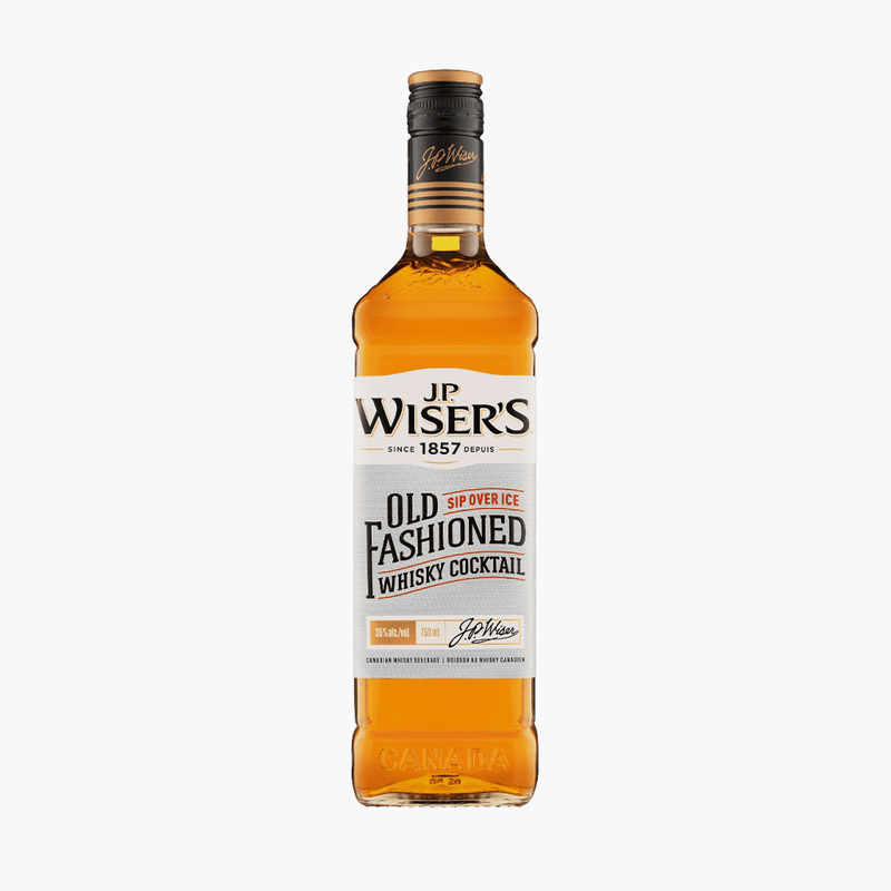 J.P. Wiser's Old Fashioned Whisky Cocktail 750ml - ForWhiskeyLovers.com