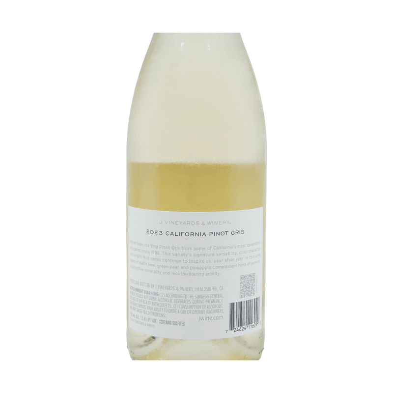 J Vineyards California Pinot Gris 2023 - ForWhiskeyLovers.com