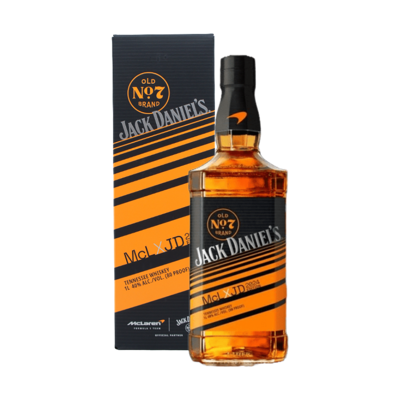 Jack Daniel's McLaren Limited Edition Old No.7 Tennessee Sour Mash Whiskey Liter 2024 Edition - ForWhiskeyLovers.com