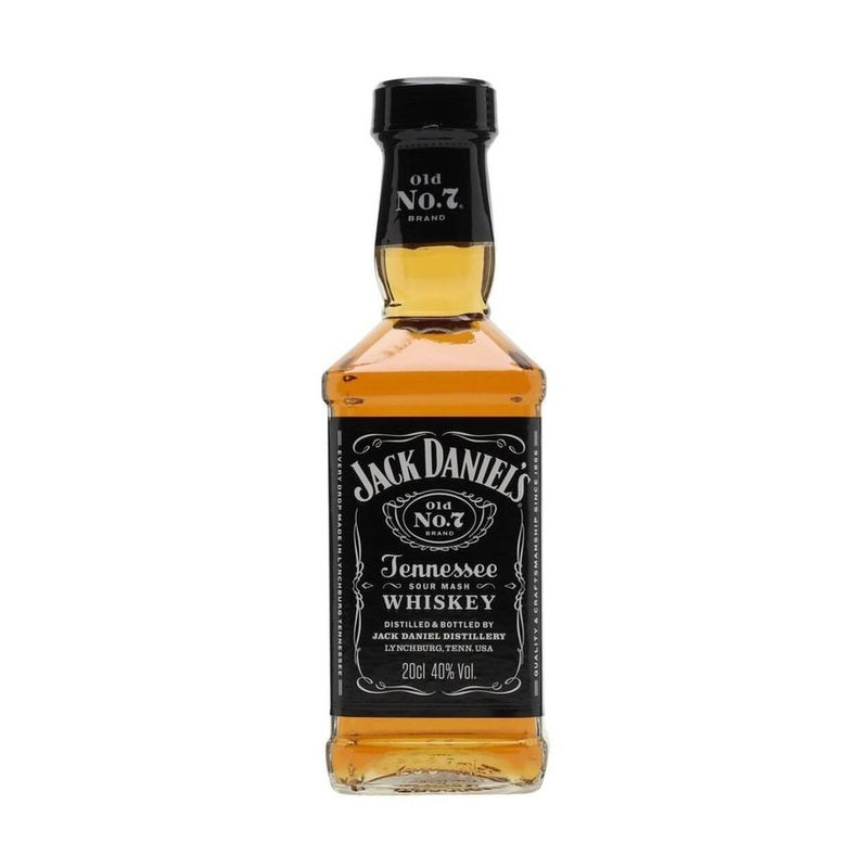 Jack Daniel's Old No.7 Tennessee Sour Mash Whiskey 200ml - PET Bottle - ForWhiskeyLovers.com