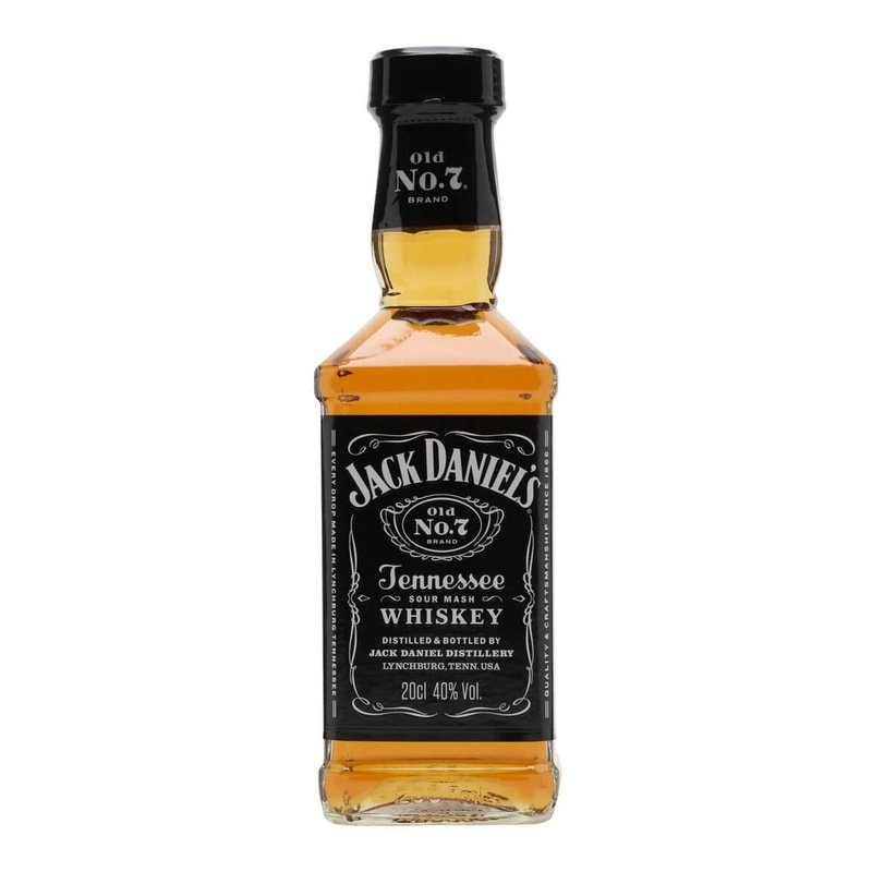 Jack Daniel's Old No.7 Tennessee Sour Mash Whiskey 200ml - PET Bottle - ForWhiskeyLovers.com