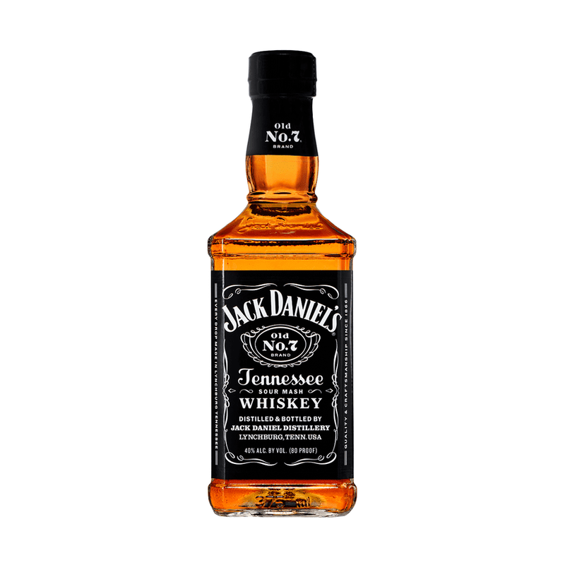 Jack Daniel's Old No.7 Tennessee Sour Mash Whiskey 375ml - PET Bottle - ForWhiskeyLovers.com