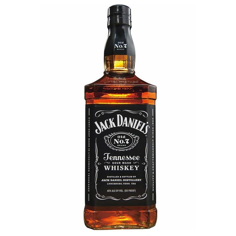 Jack Daniel's Old No.7 Tennessee Sour Mash Whiskey Liter - ForWhiskeyLovers.com