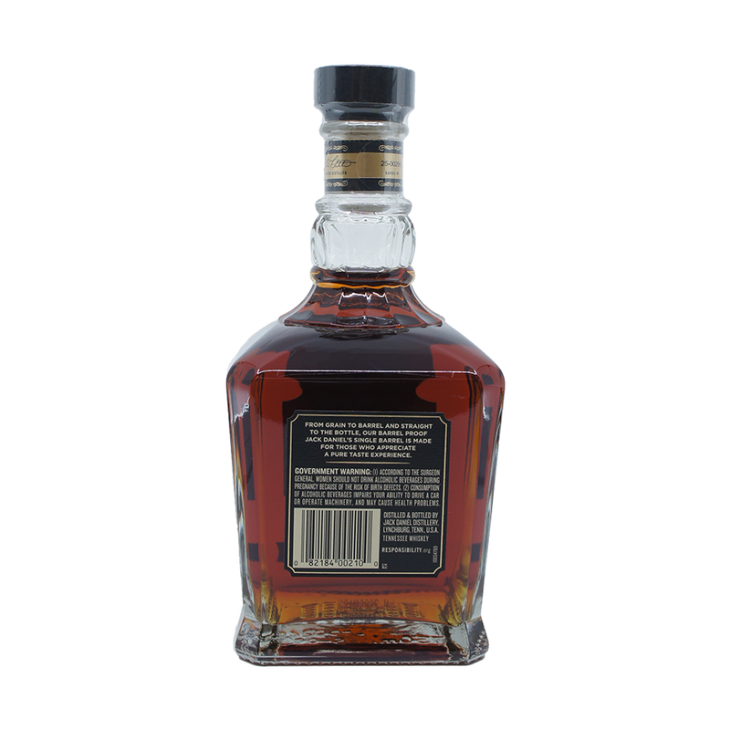 Jack Daniel's Single Barrel Barrel Proof Tennessee Whiskey - ForWhiskeyLovers.com