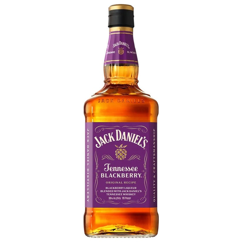 Jack Daniel's Tennessee Blackberry Flavored Whiskey - ForWhiskeyLovers.com
