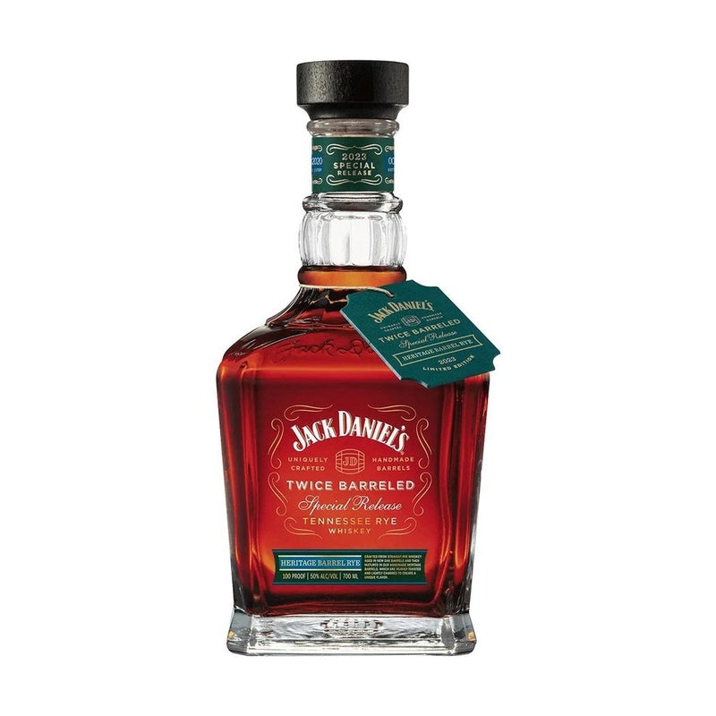 Jack Daniel's Twice Barreled Special Release Heritage Barrel Rye Whiskey - ForWhiskeyLovers.com