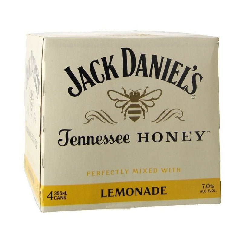 Jack Daniel's Whiskey, Honey & Lemonade Cocktail 4-Pack - ForWhiskeyLovers.com