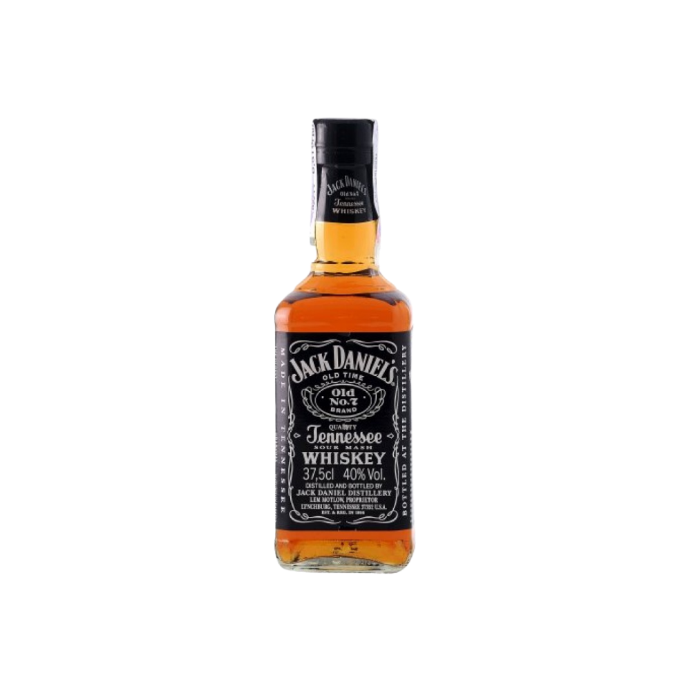 Jack Daniels Old No 7 Tennessee Sour Mash 375 ml - ForWhiskeyLovers.com
