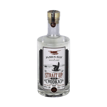 James Bay Distillers Strait Up Vodka - ForWhiskeyLovers.com