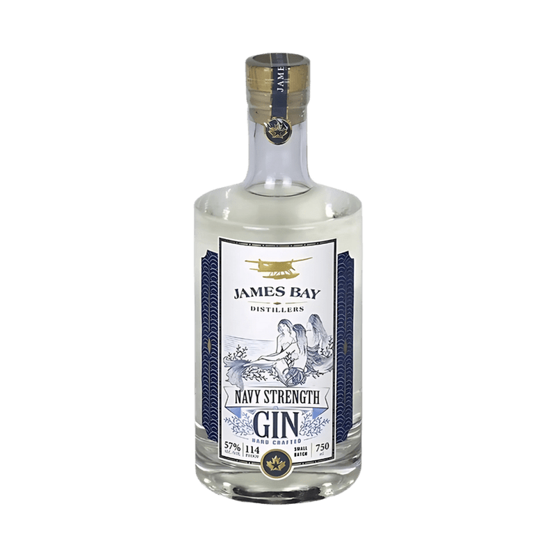 James Bay Navy Strength Gin 750mL - ForWhiskeyLovers.com