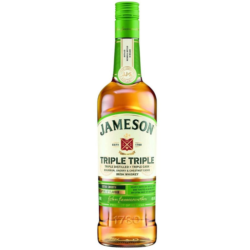 Jameson Triple Triple Irish Whisky - ForWhiskeyLovers.com