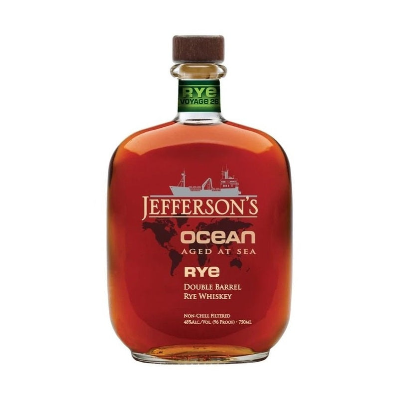 Jefferson's Ocean Aged at Sea Double Barrel Rye Whiskey - ForWhiskeyLovers.com