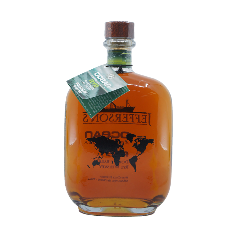 Jefferson's Ocean Aged at Sea Double Barrel Rye Whiskey - ForWhiskeyLovers.com