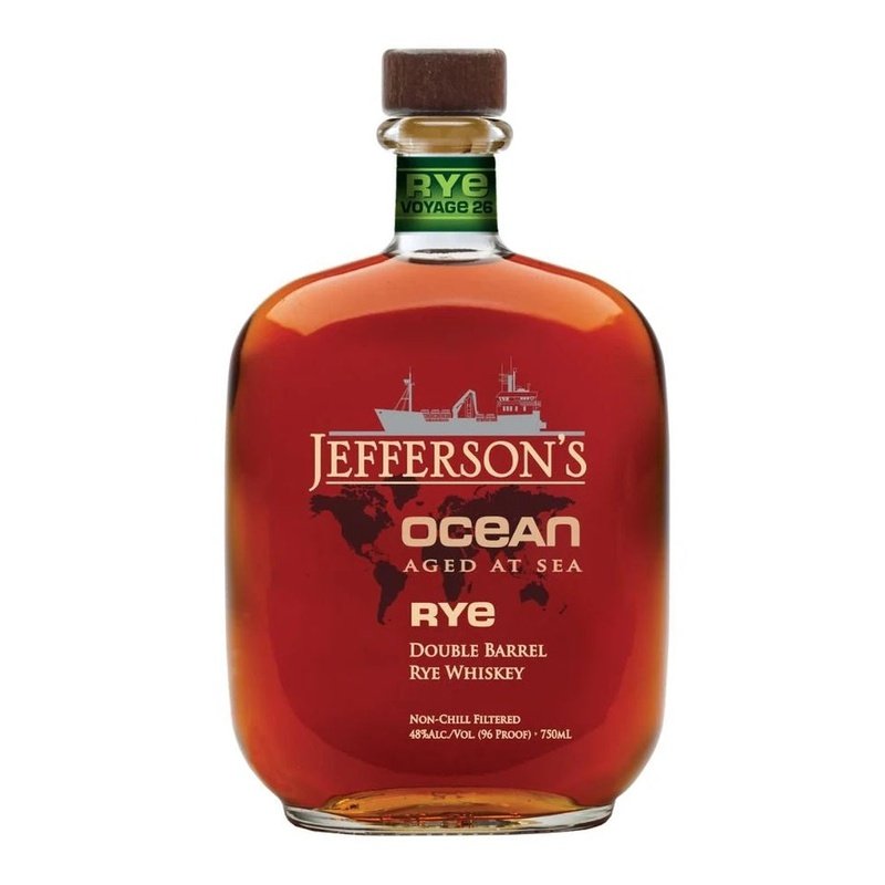 Jefferson's Ocean Aged at Sea Double Barrel Rye Whiskey - ForWhiskeyLovers.com