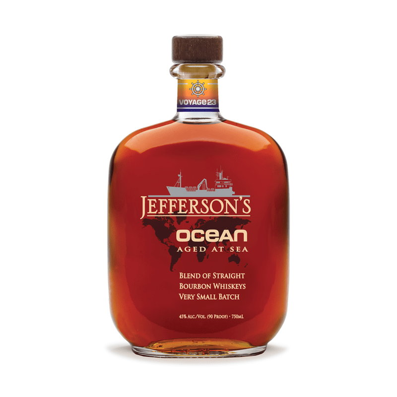 Jefferson's Ocean Aged at Sea Very Small Batch Straight Bourbon Whiskey - ForWhiskeyLovers.com