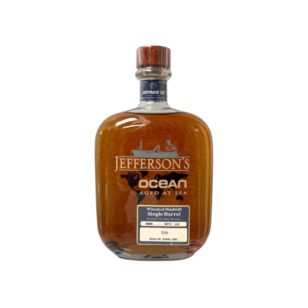 Jefferson's Ocean Aged at Sea Wheated Mashbill Single Barrel No 191 Voyage 32 750 ML - ForWhiskeyLovers.com