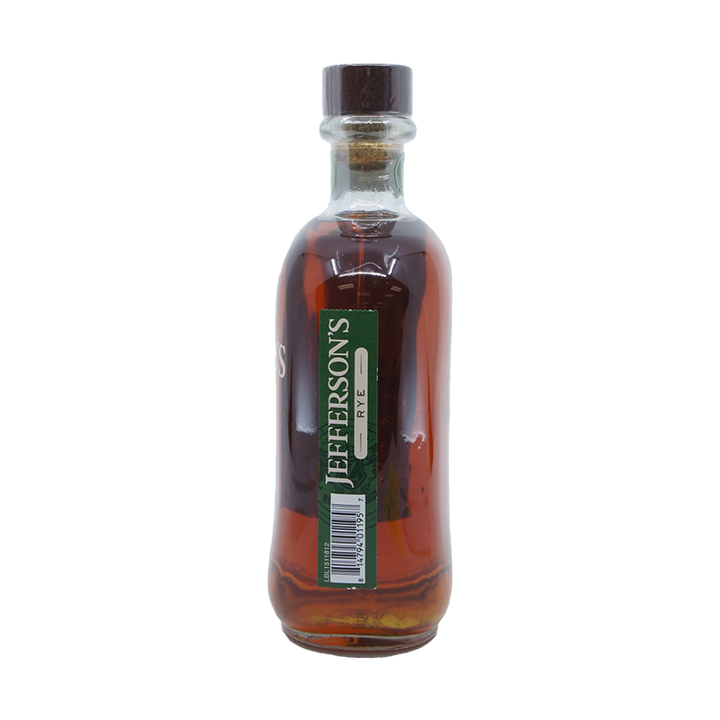Jefferson's Small Batch Kentucky Straight Rye Whiskey - ForWhiskeyLovers.com