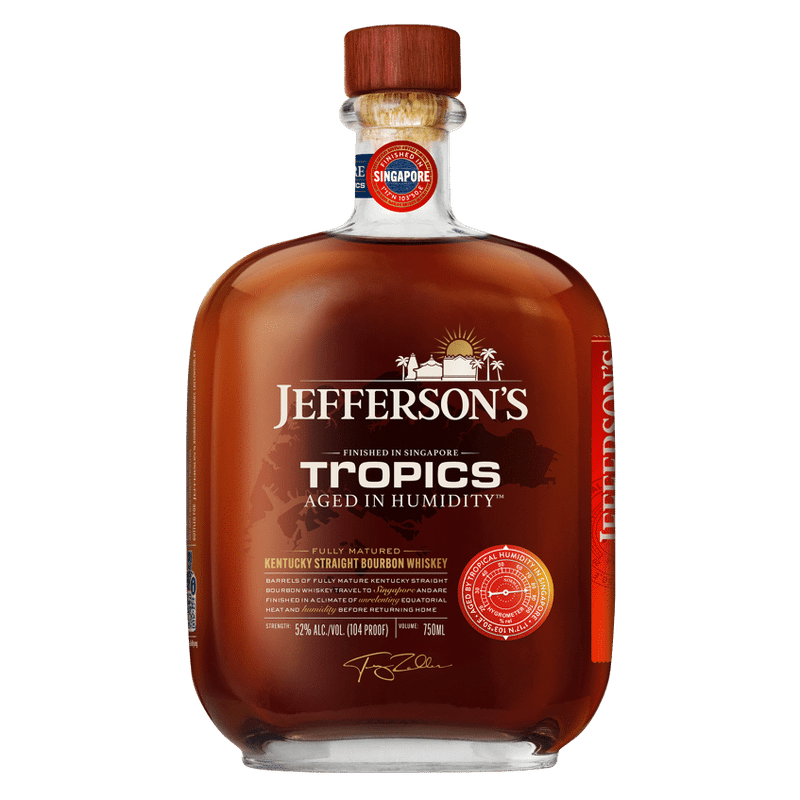 Jefferson's Tropics Aged In Humidity Kentucky Straight Bourbon 750mL - ForWhiskeyLovers.com