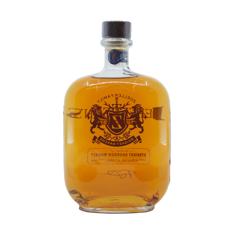 Jefferson's Very Small Batch Blend Of Straight Bourbon Whiskeys - ForWhiskeyLovers.com