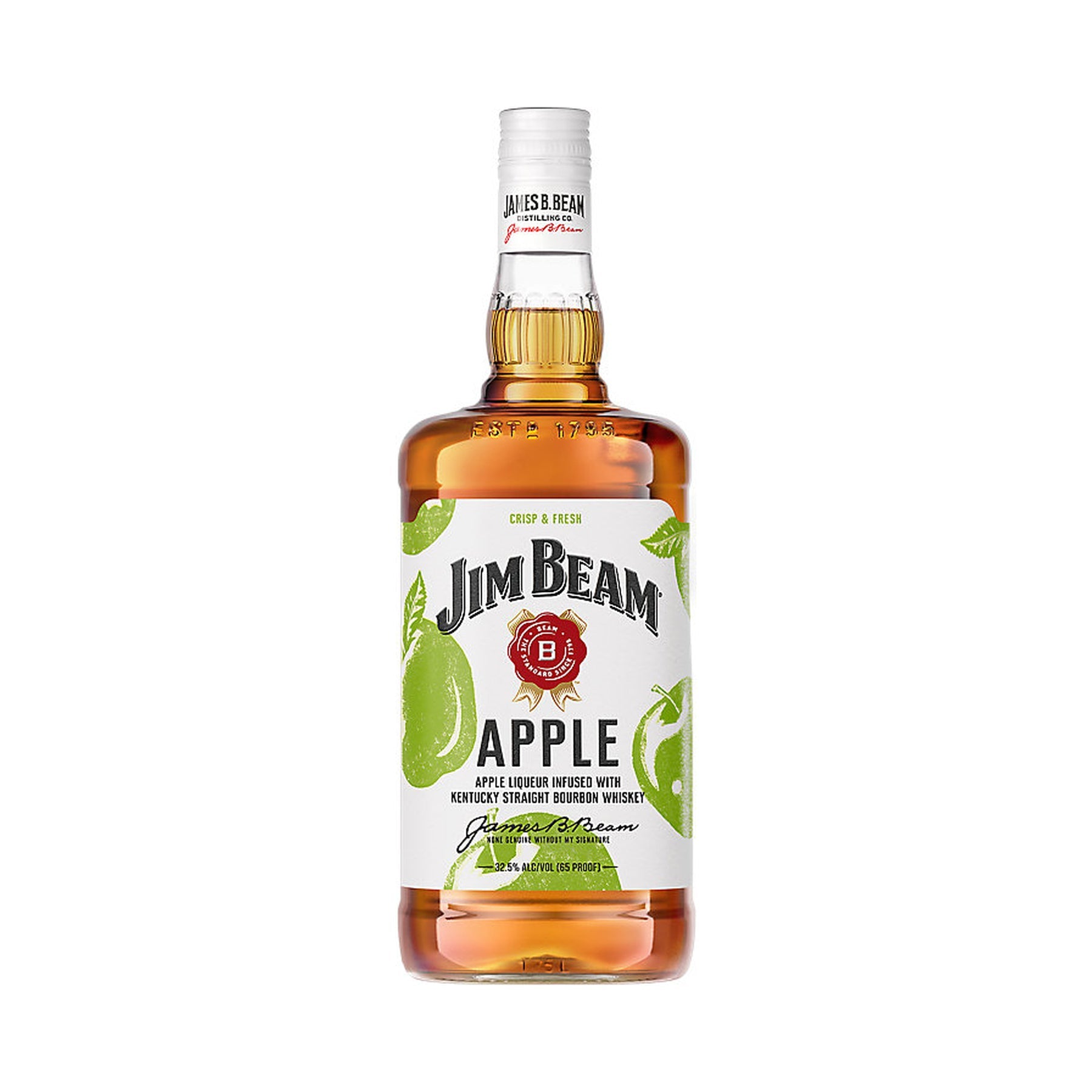 Jim Beam Apple Flavored Whiskey 1.75L - ForWhiskeyLovers.com