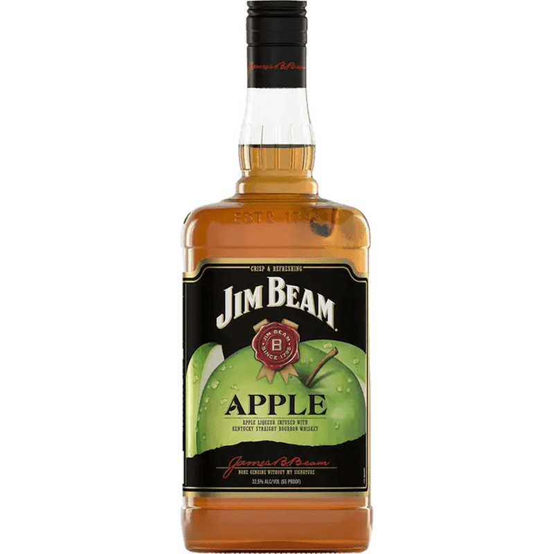 Jim Beam Apple Kentucky Straight Bourbon Whiskey - ForWhiskeyLovers.com