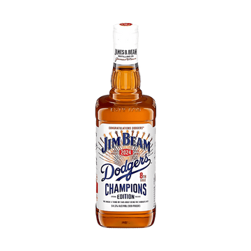 Jim Beam Dodgers 8th Title Edition Kentucky Straight Bourbon Whiskey - ForWhiskeyLovers.com