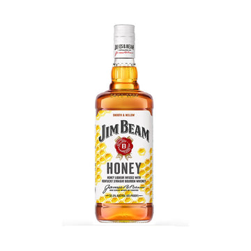 Jim Beam Honey Flavored Whiskey 1L - ForWhiskeyLovers.com