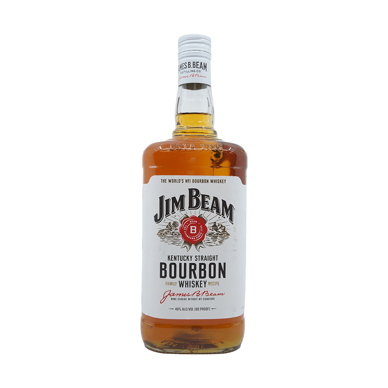 Jim Beam Kentucky Straight Bourbon Whiskey 1.75L - ForWhiskeyLovers.com