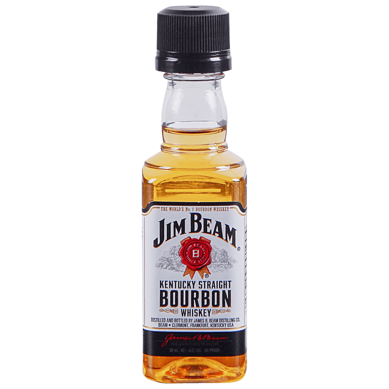 Jim Beam Kentucky Straight Bourbon Whiskey 10-Pack 50ml - ForWhiskeyLovers.com