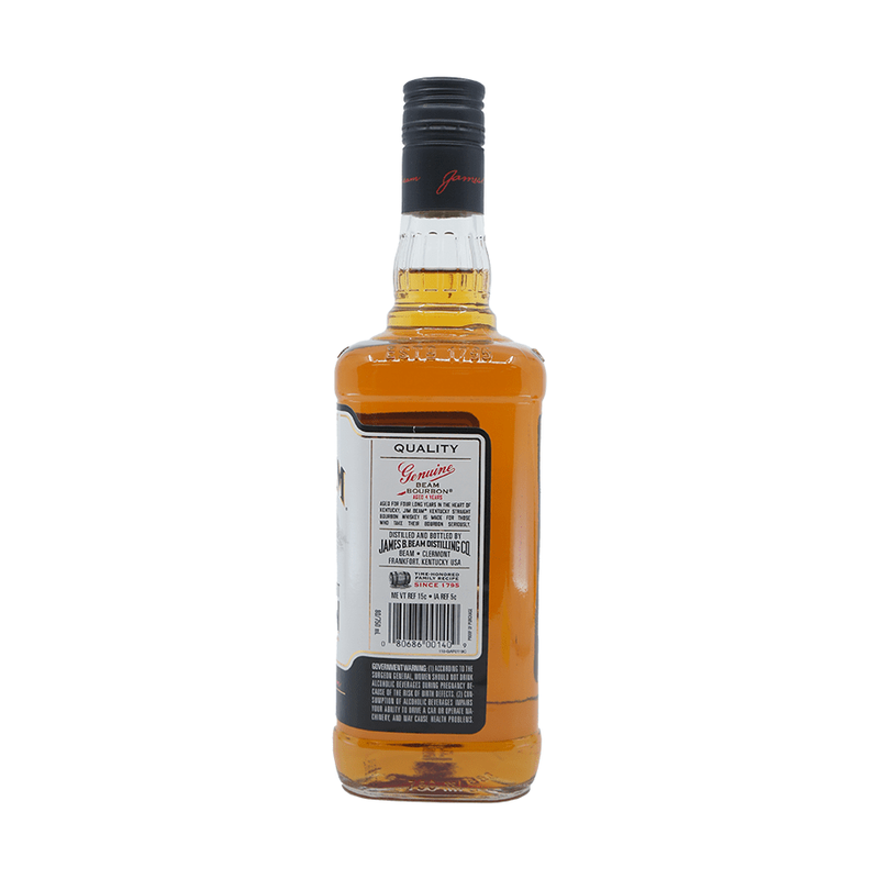 Jim Beam Kentucky Straight Bourbon Whiskey - ForWhiskeyLovers.com