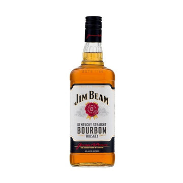 Jim Beam Kentucky Straight Bourbon Whiskey Liter - ForWhiskeyLovers.com