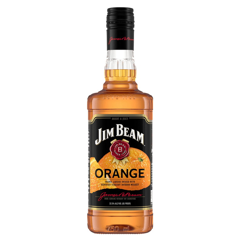 Jim Beam Orange Kentucky Straight Bourbon Whiskey - ForWhiskeyLovers.com