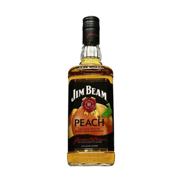 Jim Beam Peach Kentucky Straight Bourbon Whiskey - ForWhiskeyLovers.com
