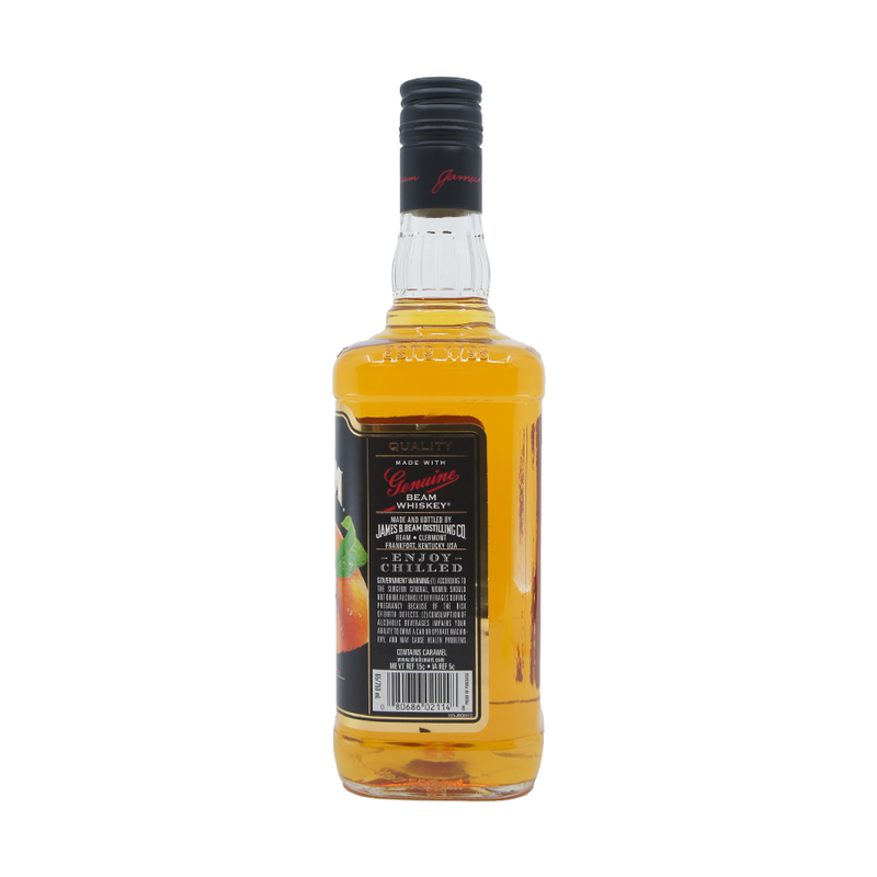Jim Beam Peach Kentucky Straight Bourbon Whiskey - ForWhiskeyLovers.com