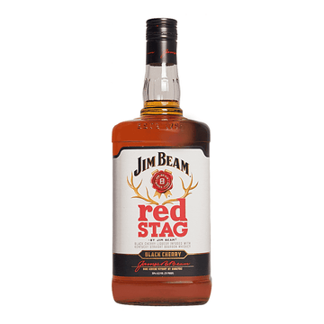 Jim Beam Red Stag Black Cherry Kentucky Straight Bourbon Whiskey 1.75L - ForWhiskeyLovers.com