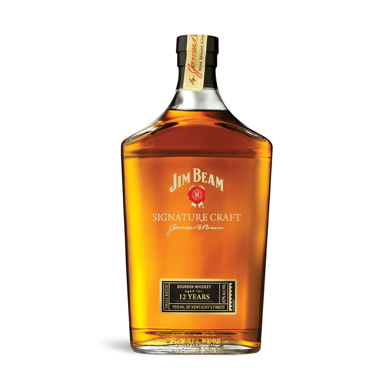 Jim Beam Signature Craft 12 Year Old Kentucky Straight Bourbon Whiskey - ForWhiskeyLovers.com