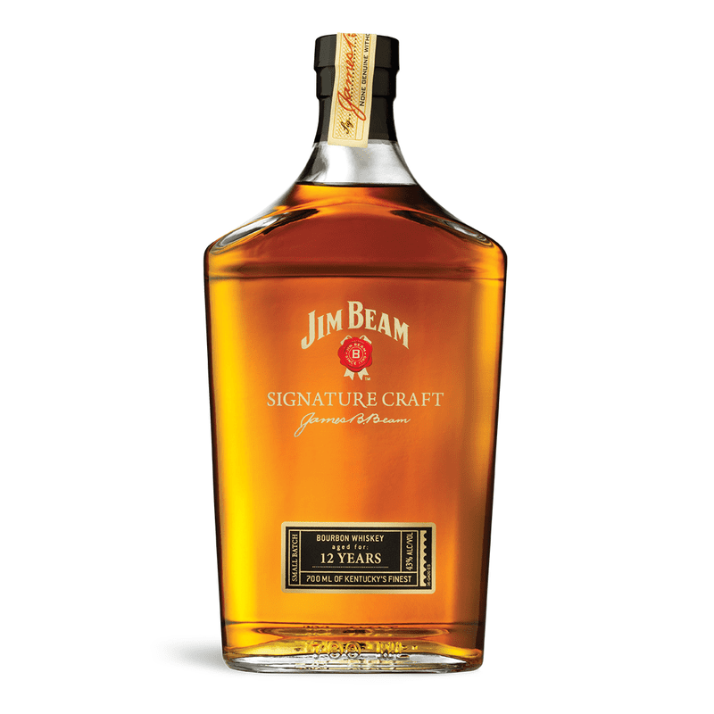 Jim Beam Signature Craft 12 Year Old Kentucky Straight Bourbon Whiskey - ForWhiskeyLovers.com