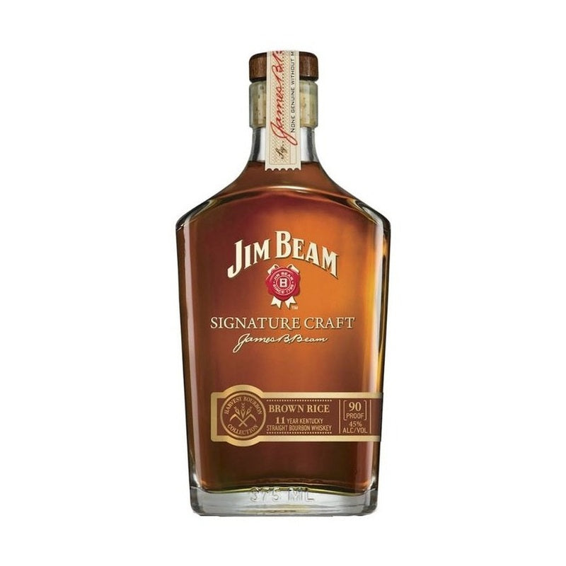 Jim Beam Signature Craft Brown Rice 11 Year Old Kentucky Straight Bourbon Whiskey 375ml - ForWhiskeyLovers.com