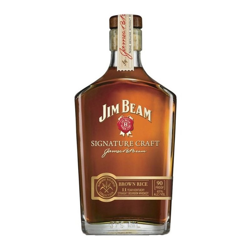 Jim Beam Signature Craft Brown Rice 11 Year Old Kentucky Straight Bourbon Whiskey 375ml - ForWhiskeyLovers.com